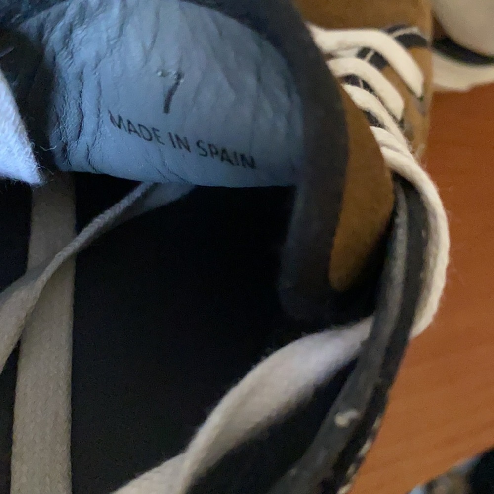 Lanvin Paris Basket Derby Bicolor Sneaker - Picture 7 of 7